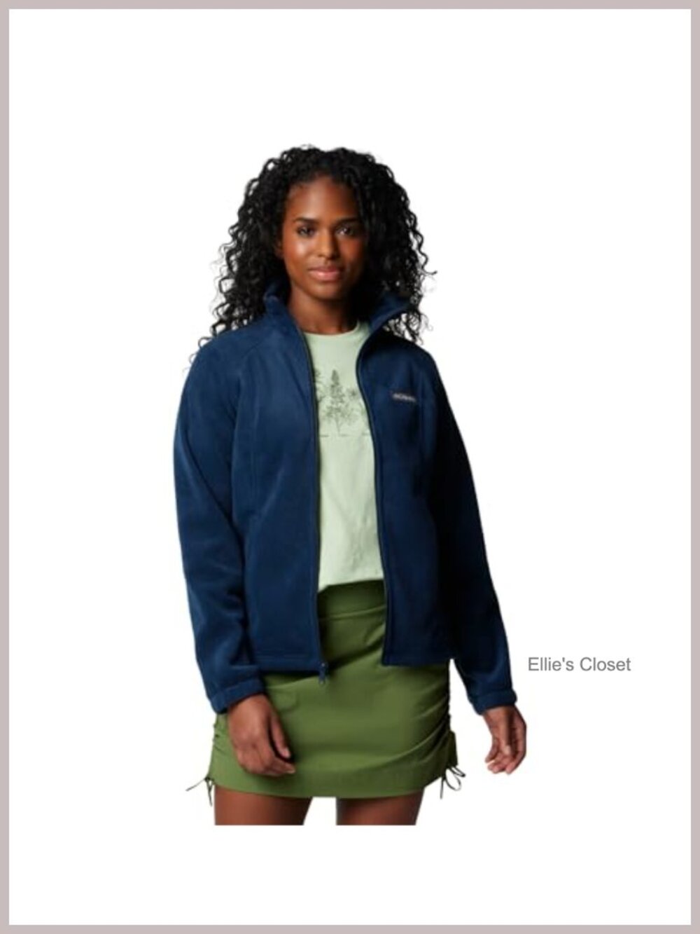 Columbia Women's Benton Springs Full Zip Fleece Jacket Lightweight